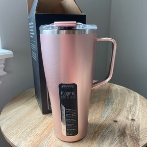 NEw in box glitter pink toddy XL